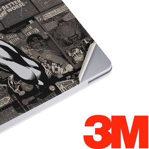 DC Comics Green Lantern Vintage Action Pose Pattern Surface Laptop 2 Skin